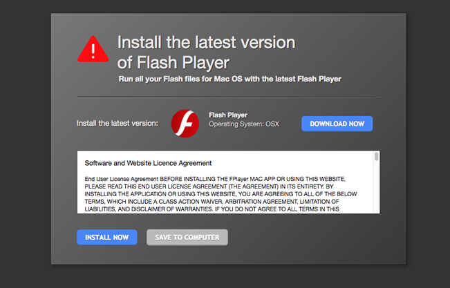 flash player mac download